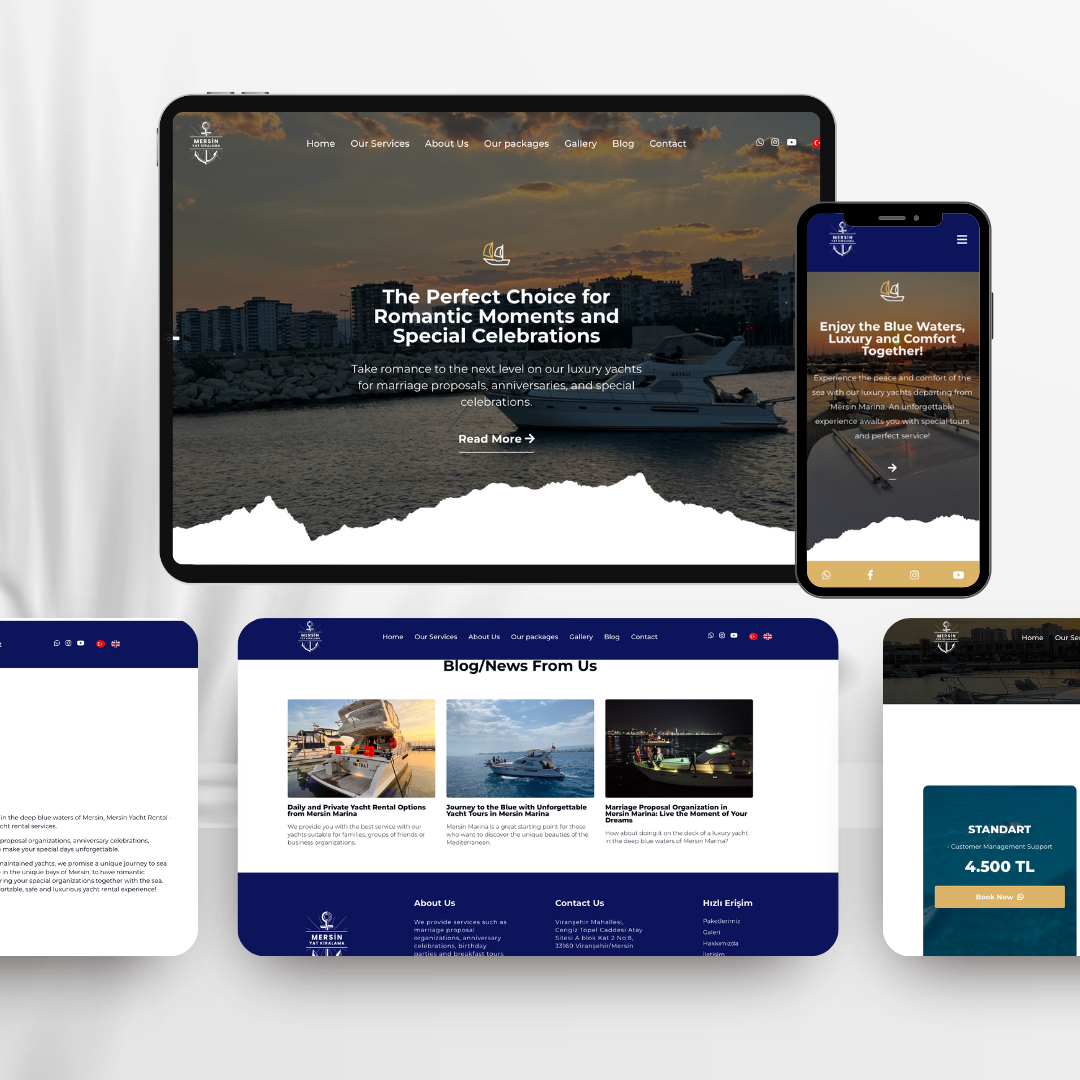Mersin corporate company web design